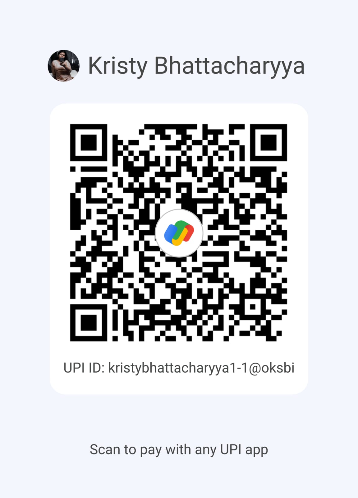 Google Pay QR